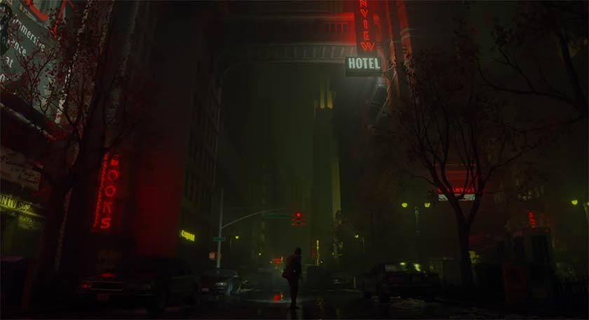 Alan Wake 2 Motel View