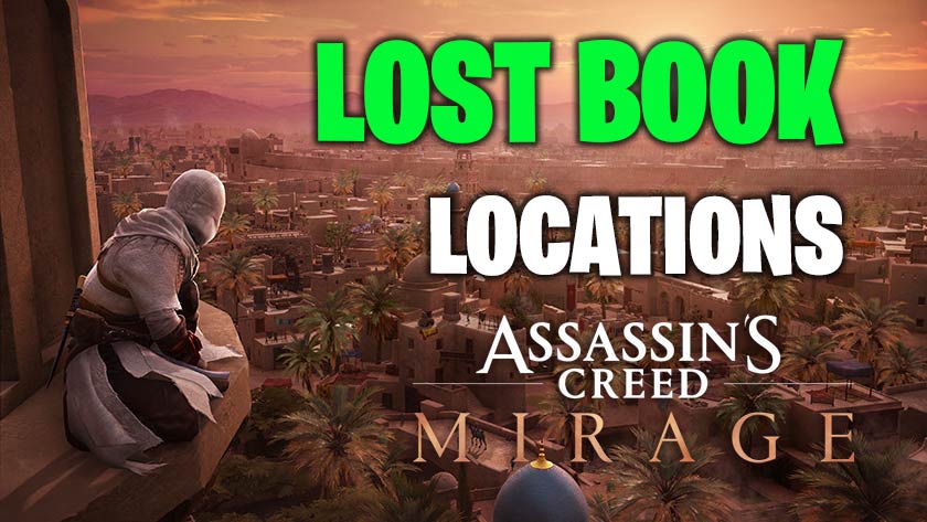 AC Mirage Lost Book Locations
