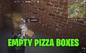 Empty Pizza Boxes Fortnite