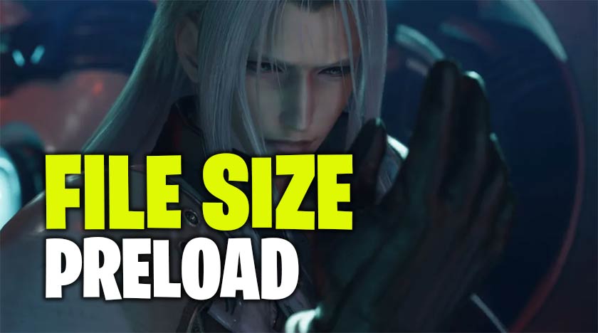 Final Fantasy VII Rebirth File Size