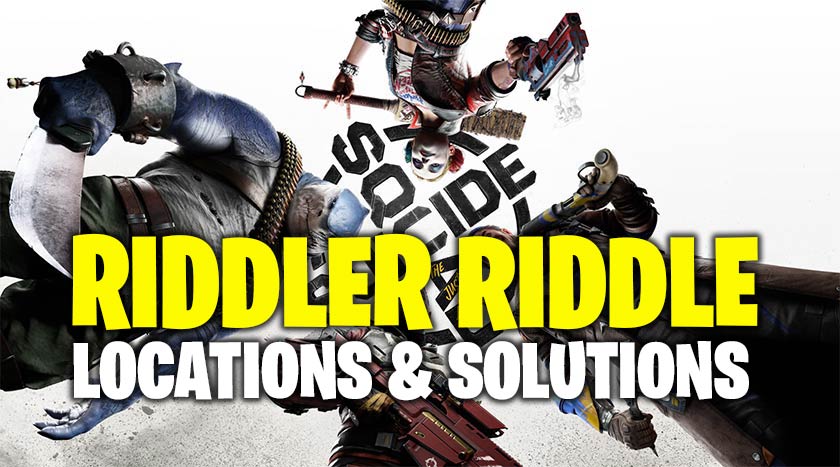 Riddler Riddles Locations Suicide Squad