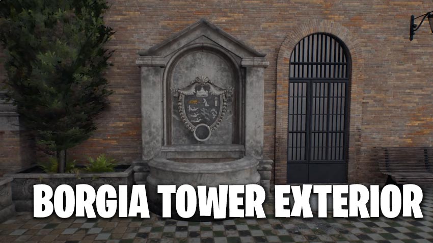 Borgia Tower Exterior