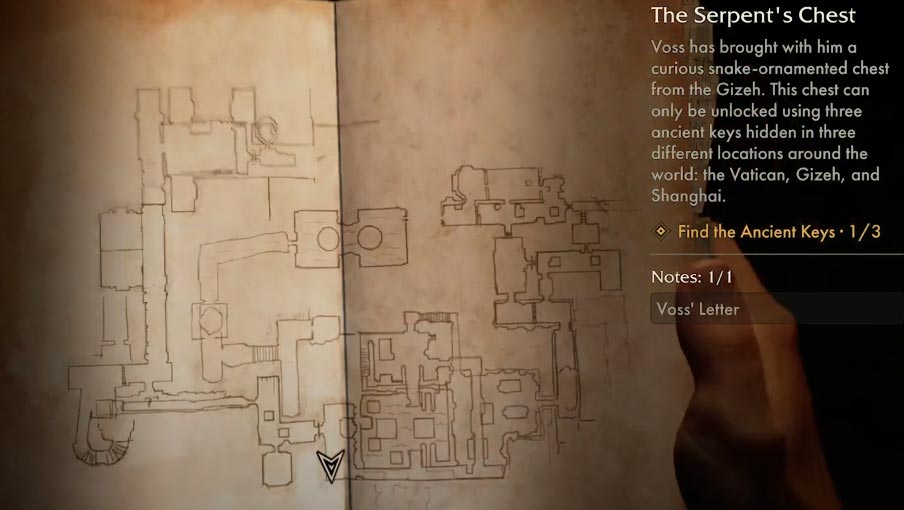 Indiana Jones Vatican serpent key