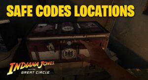 Indiana Jones Safe Codes