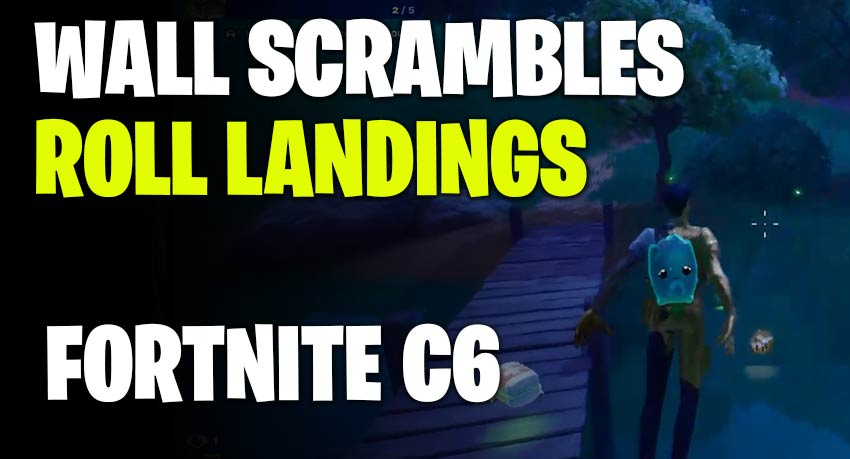 Fortnite Wall Scrambles roll landings