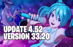 Fortnite Update 4.52 Version 33.20