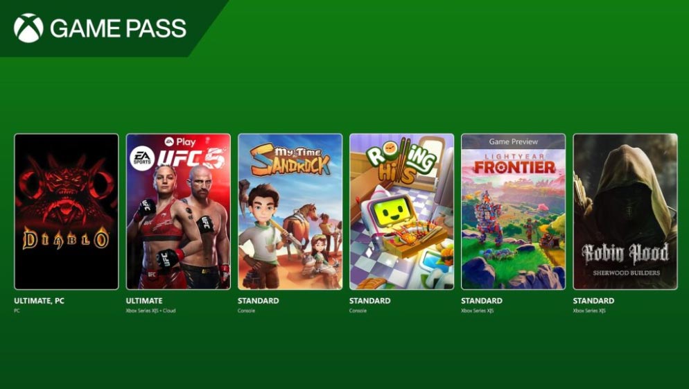 Xbox Game Pass January 2025